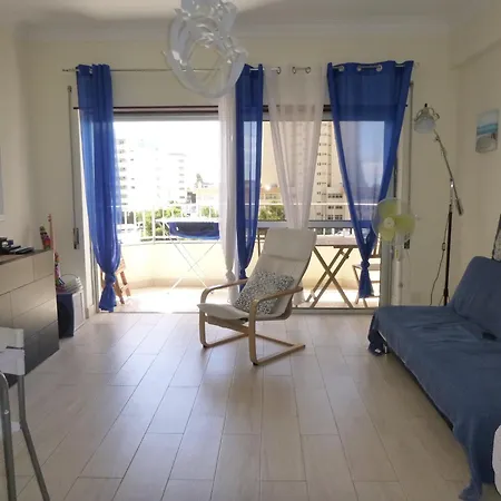 公寓 Praia Da Rocha Solmonte White & Blue